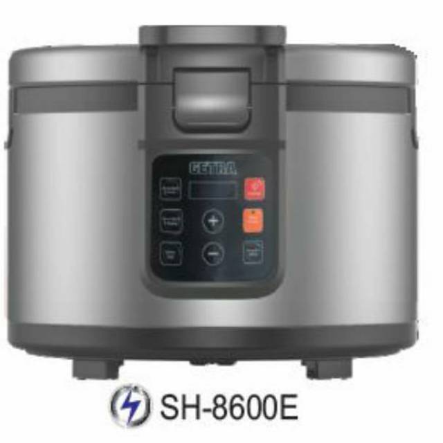 Getra Commercial Rice Cooker (Listrik) 19 Liter SH-8600E
