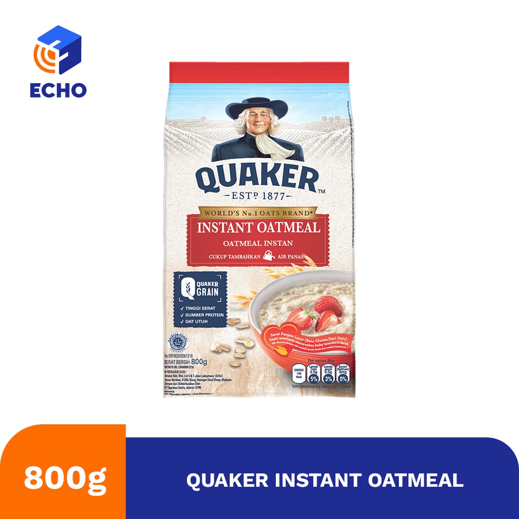 Jual Quaker Instant Oatmeal - 800gram | Shopee Indonesia