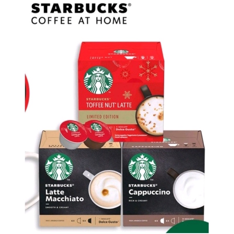 

STARBUCKS DOLCE GUSTO COFFEE CAPSULE