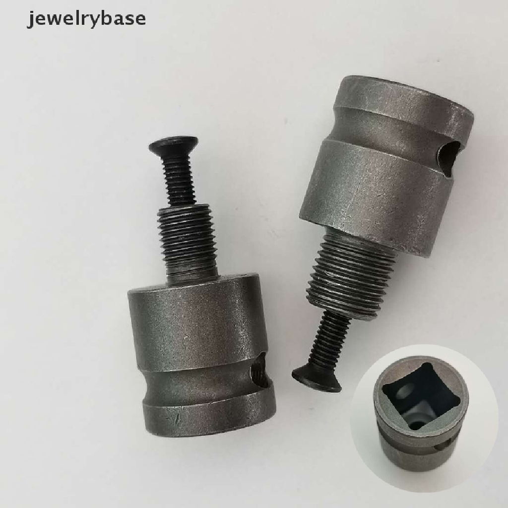 [jewelrybase] Electric Wrench Drill Chuck Adapter 3/8 1/2 Conversion Thread Drill Chuck Post Boutique