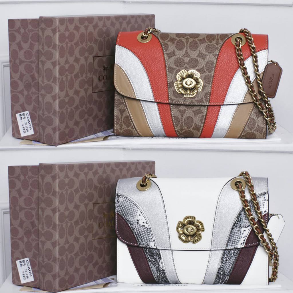 Grosir Tas Coach Parker Wave Patchwork Signature Canvas Semprem AP18637