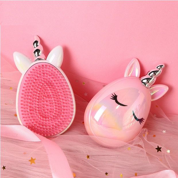 Sisir Rambut Unicorn Anak Cewek Karakter Kado Murah Premium Lucu