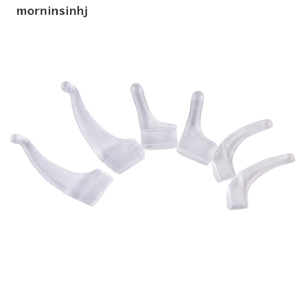 Mornin 10 Pasang Kait Telinga Holder Kacamata Bahan Silikon Anti Slip