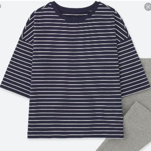 ZARA ORIGINAL ASLI SALE 80% Sweater Blouse Garis Garis Round Neck Wanita Spandex Branded Ready