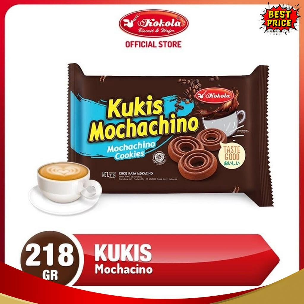 

KUALITAS TERJAMIN Kokola Biskuit Kukis mocacino 218gr u bingkisan hajatan acara nikahan hampers parcel