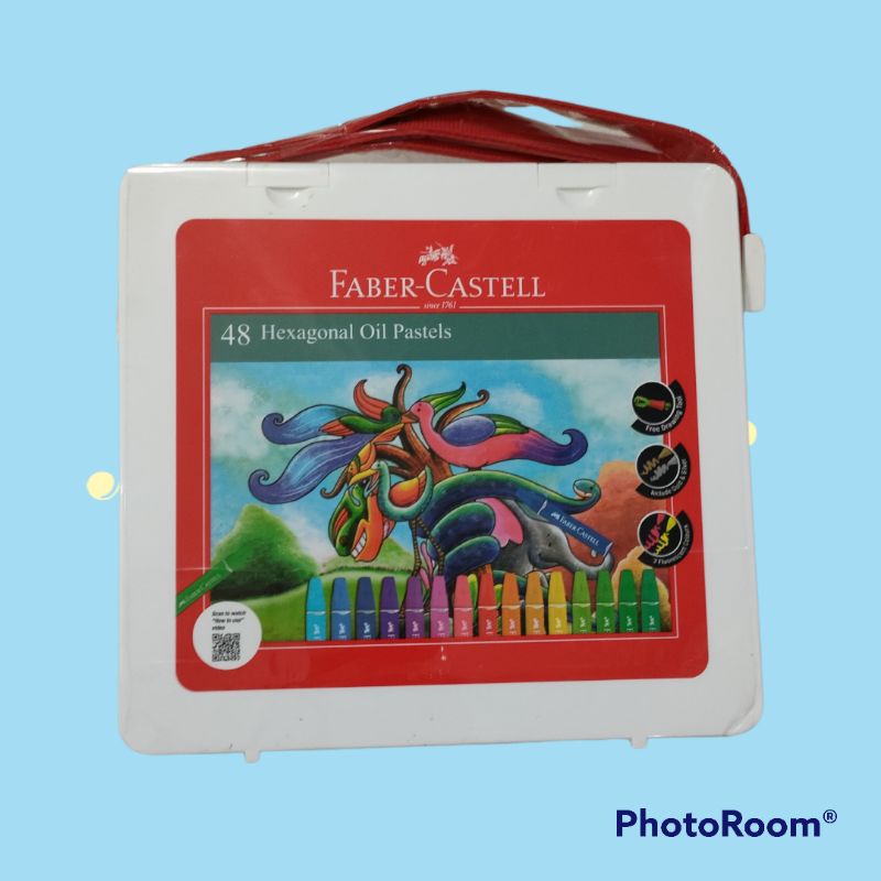 

48Hexagonal oil pastel Faber Castell