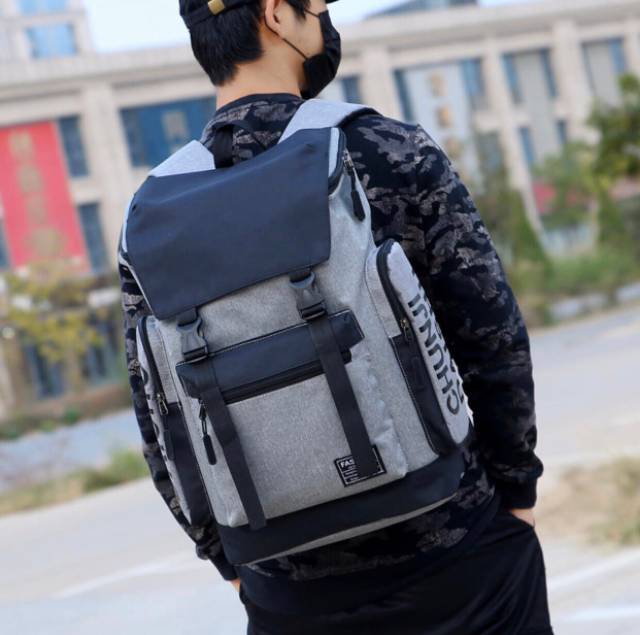 Tas Ransel Pria Tas Ransel Outdoor Tas Laptop Tas Sekolah Tas Unisex Tas Fashion Pria