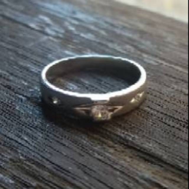 Cincin perak silver original hand made / cincin nikah tunangan lamaran / single custom / free grafir