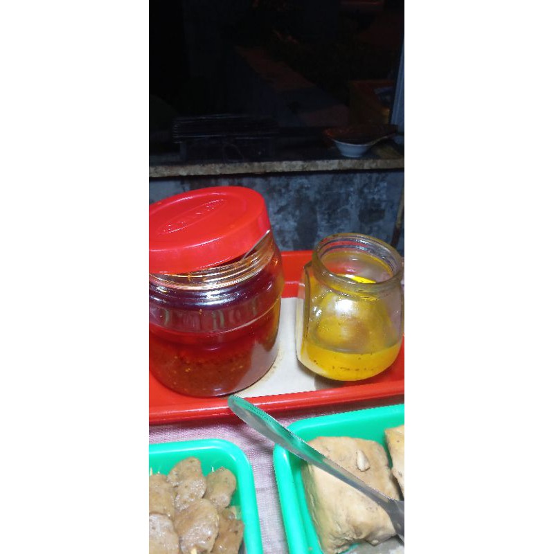 

Sambal Terasi dan Minyak Bakar Khas Angkringan Kenthir
