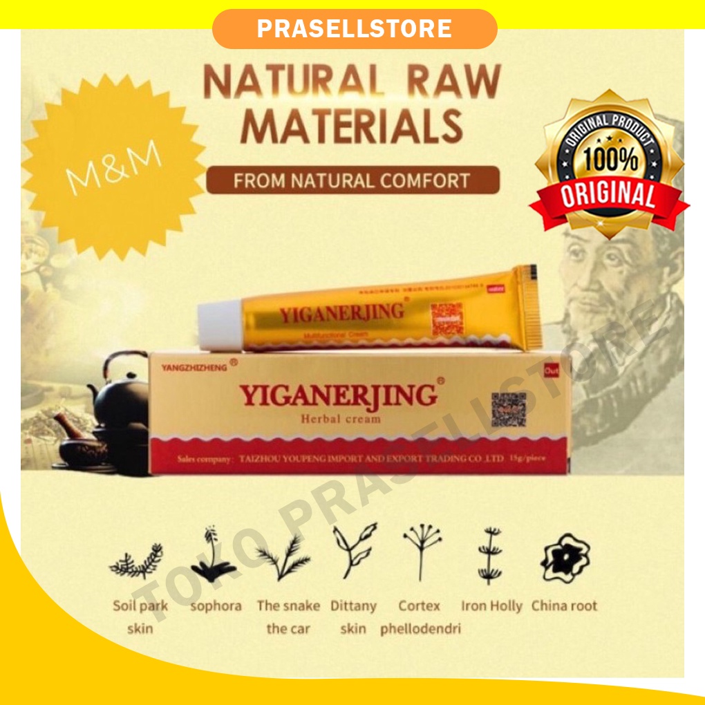 Salep Eksim Gatel Yiganerjing Gatal Kulit Herbal - Yiganerjing Original 100%