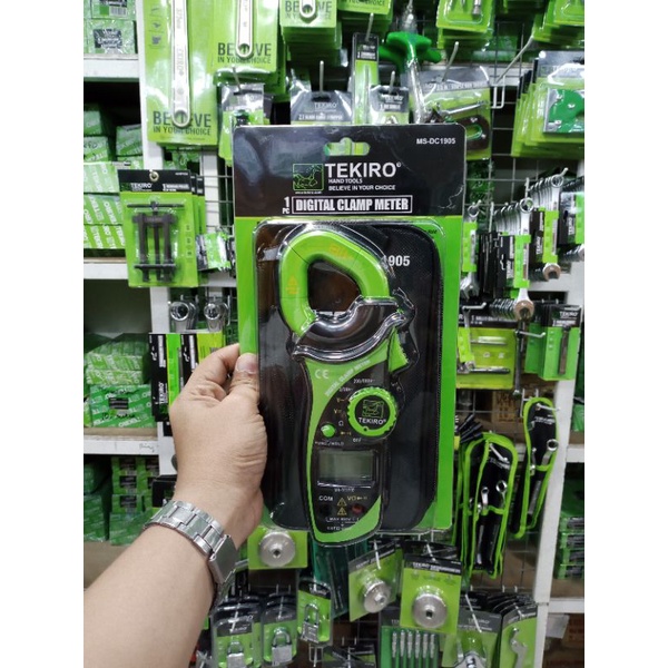 Digital clamp meter Tekiro tang amper meter