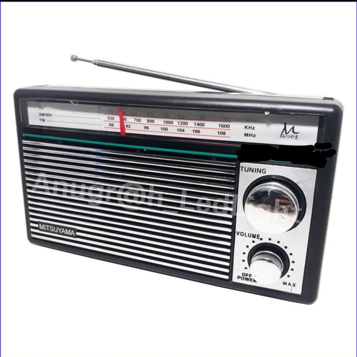 NEW!! Radio Clasik / Radio Jadul MITSUYAMA / Radio Portable MS 4030BT seri 4046 / AC-DC Power