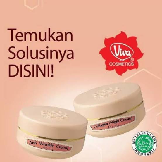 `ღ´ PHINKL `ღ´ 【v】【i】【v】【a】 Viva anti wrinkle cream anti aging penuaan dini kerut