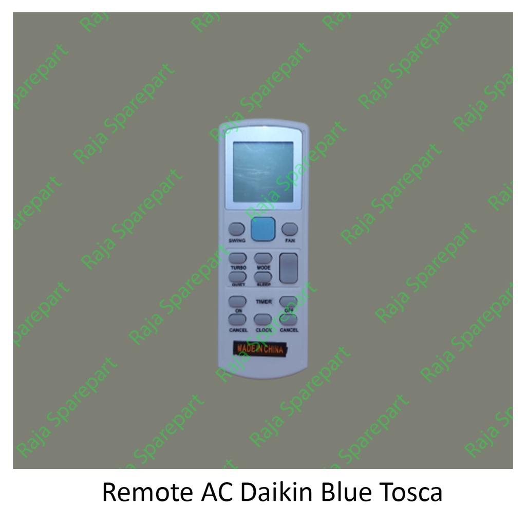 Remote AC Daikin Blue Tosca