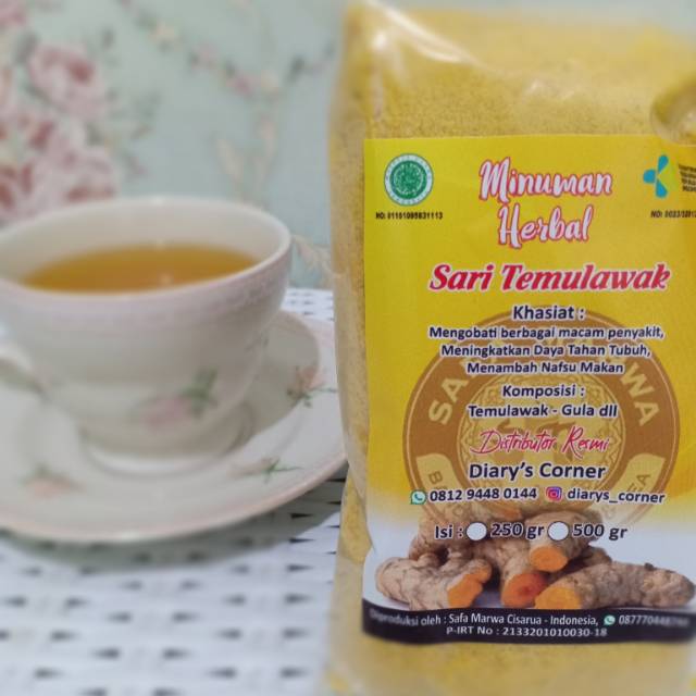 

Sari TEMULAWAK tinggal seduh