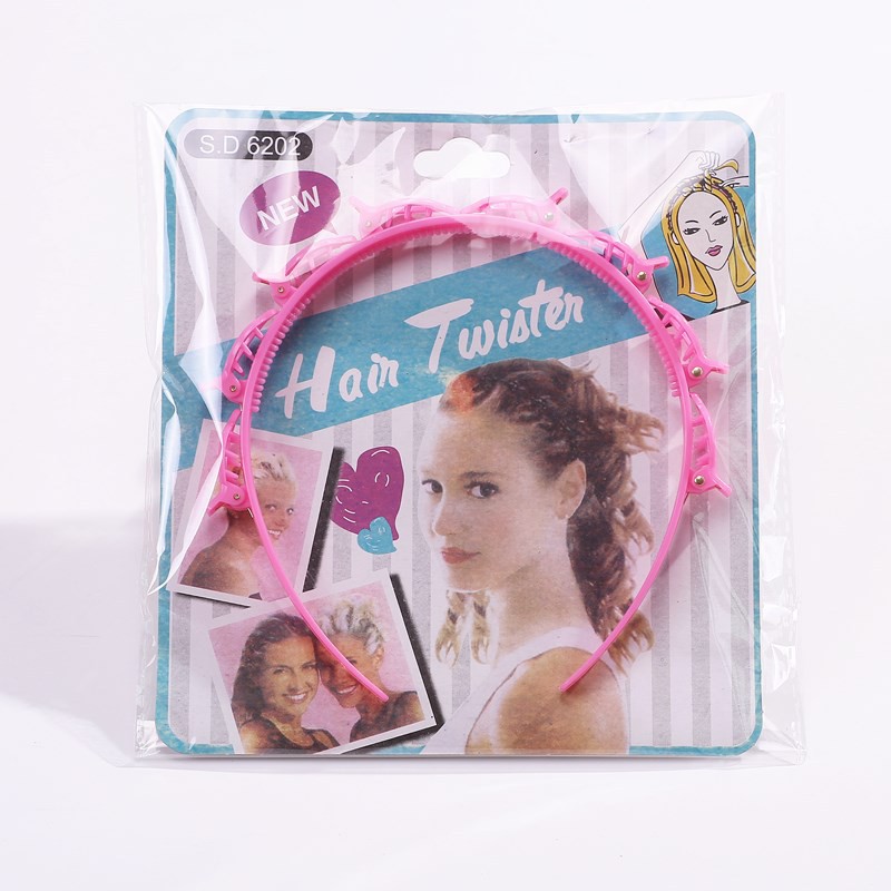 Bando Twister / Jepit Twister Rambut Kepang Korea (Victoria)