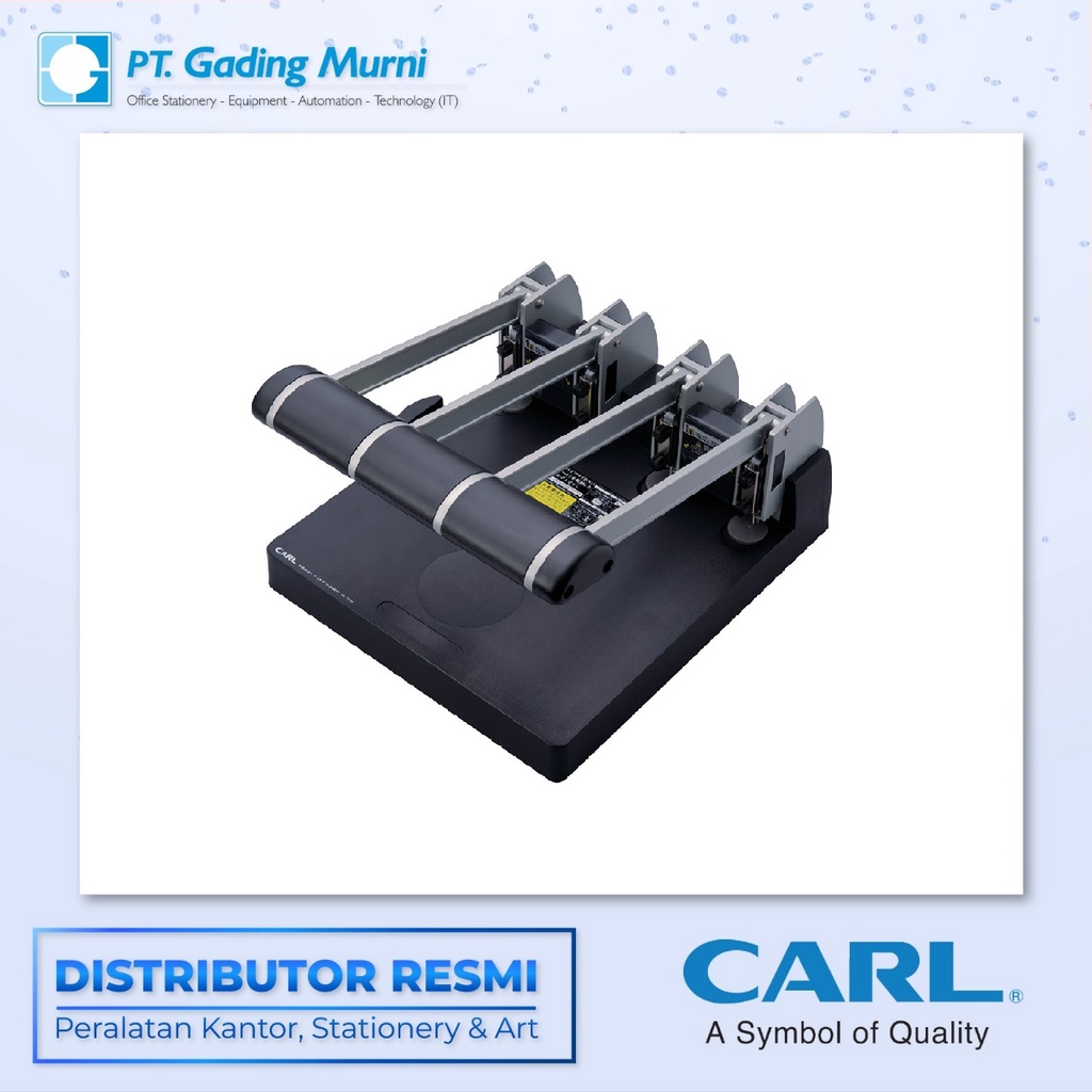 

PELUBANG KERTAS 4 LUBANG HEAVY DUTY CARL 124N