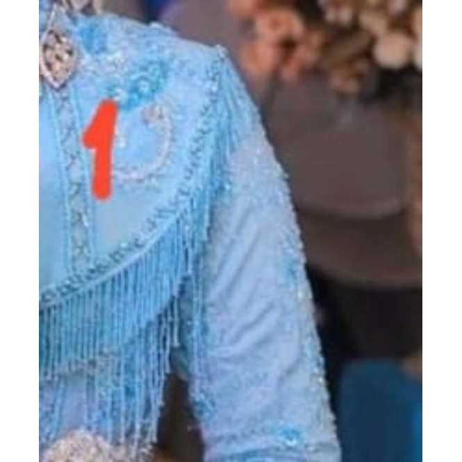 renda juntai pendek payet jepang