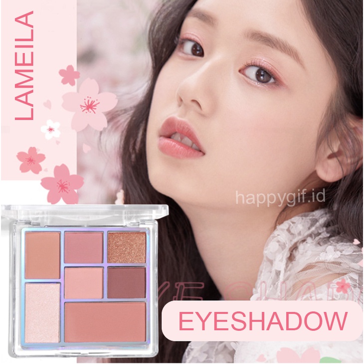 LAMEILA Eyeshadow 7 Colors Sakura City Pallete LA045 5082