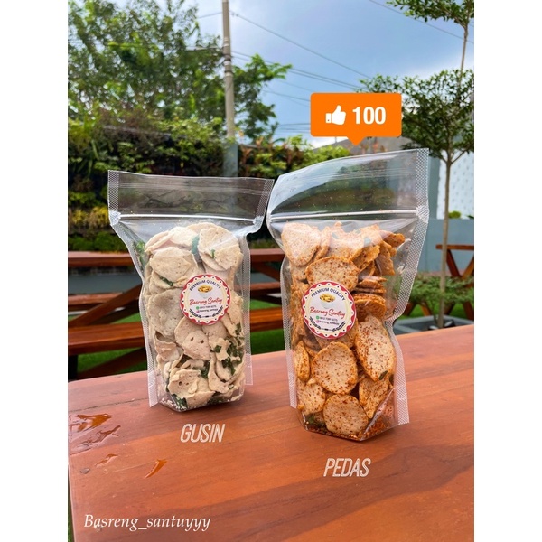 

BASRENG DAUN JERUK PEDAS DAN GURIH ASIN – 500 GRAM