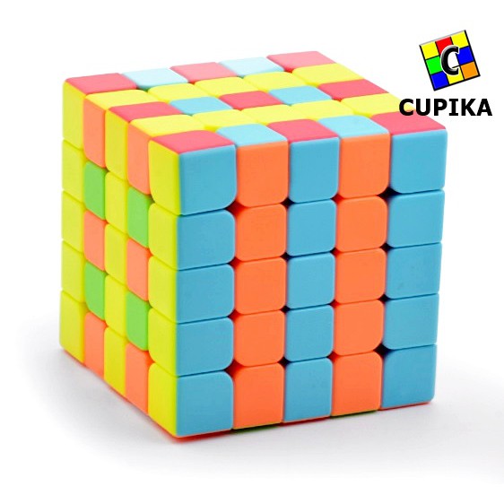 Rubik 5x5 Qiyi QiZheng Cube 5x5x5 Stickerless