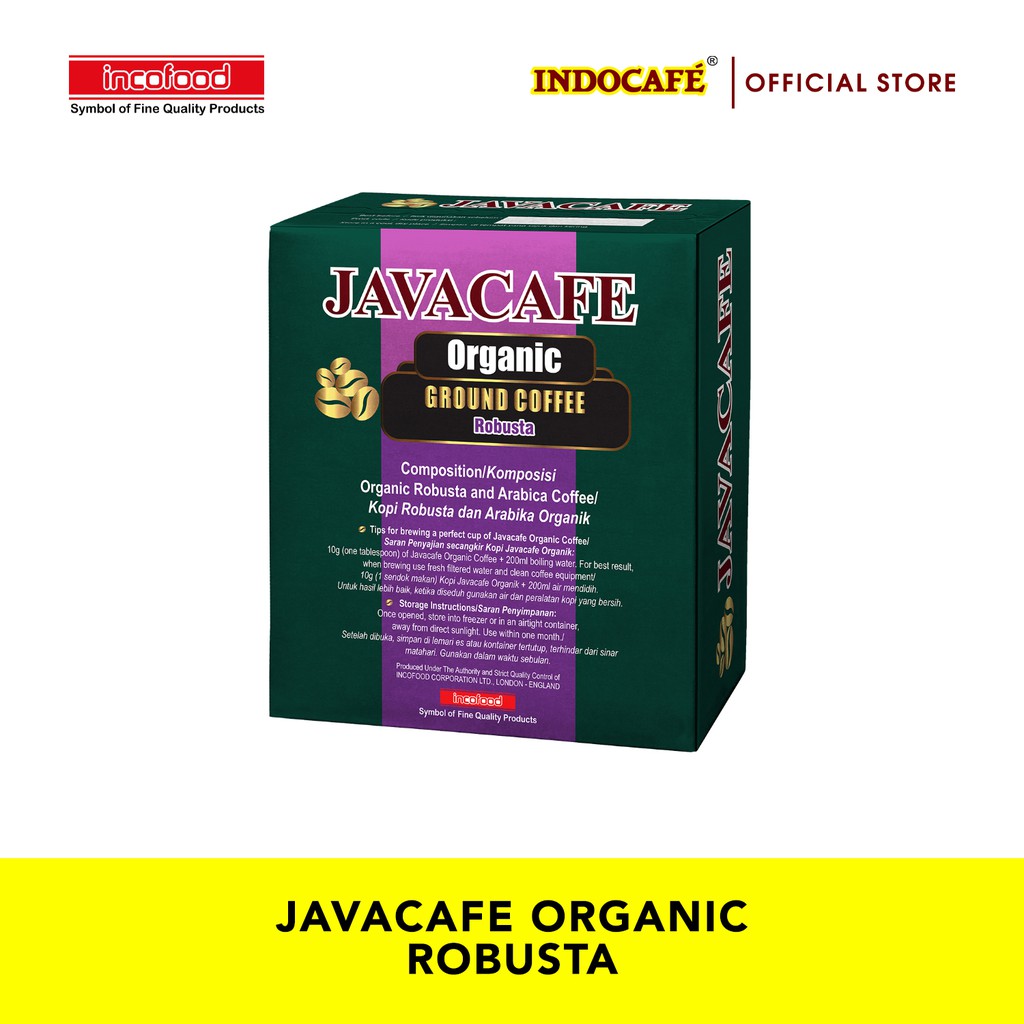 JAVACAFE Organic - Robusta (200g)