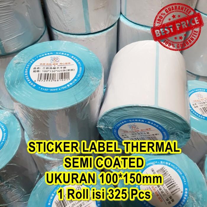 

Sticker Label Thermal 100 X 150 Mm Print Barcode Kertas Thermal