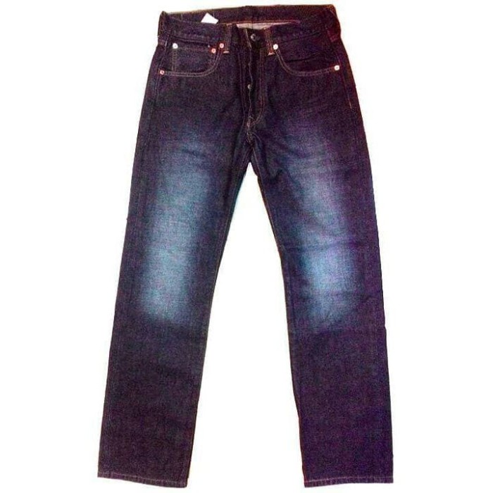 {lathifastore} Celana Jeans Original Levis 501 Made in Indonesia Y214 - Navy 30 Murah