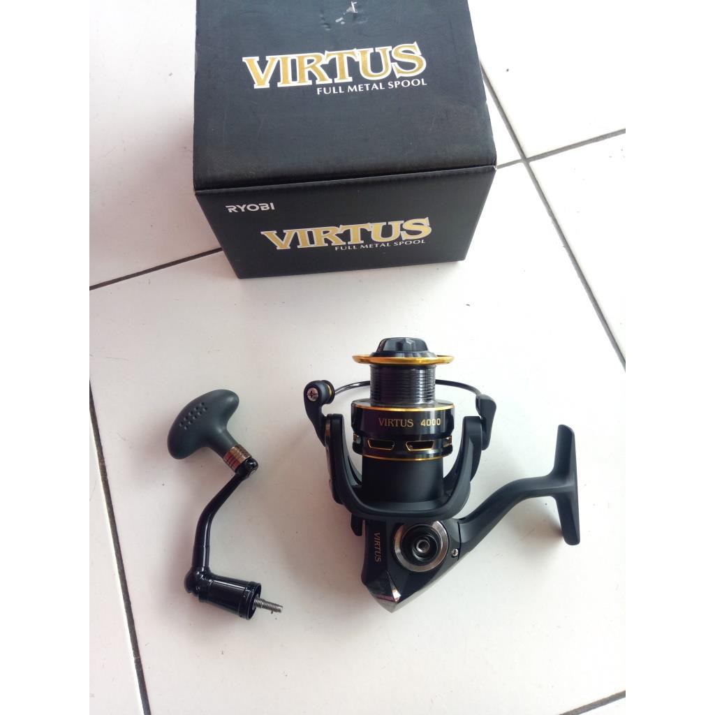 Reel Ryobi Virtus 4000 Power Handle Full Metal Spool