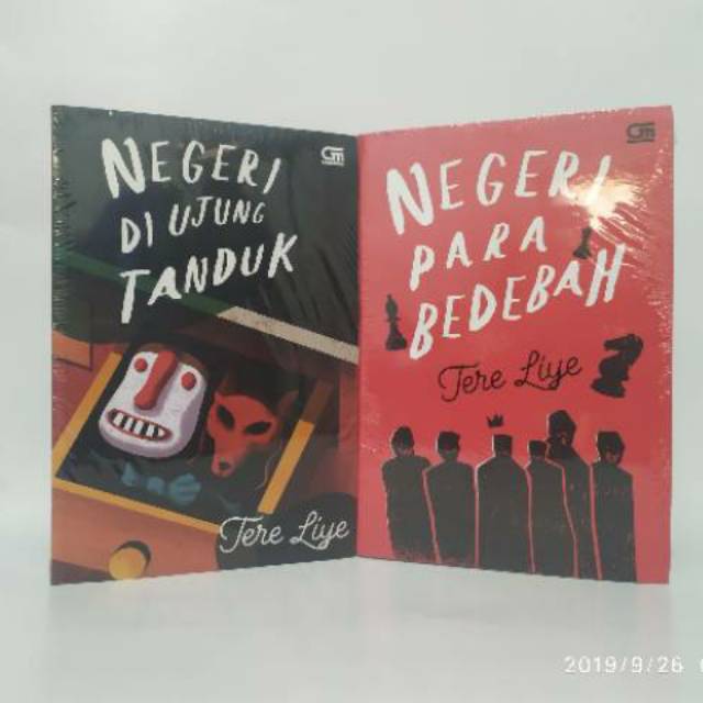 1 paket 2 Buku, Negeri Ujung Tanduk dan Negeri Para Bedebah ORI