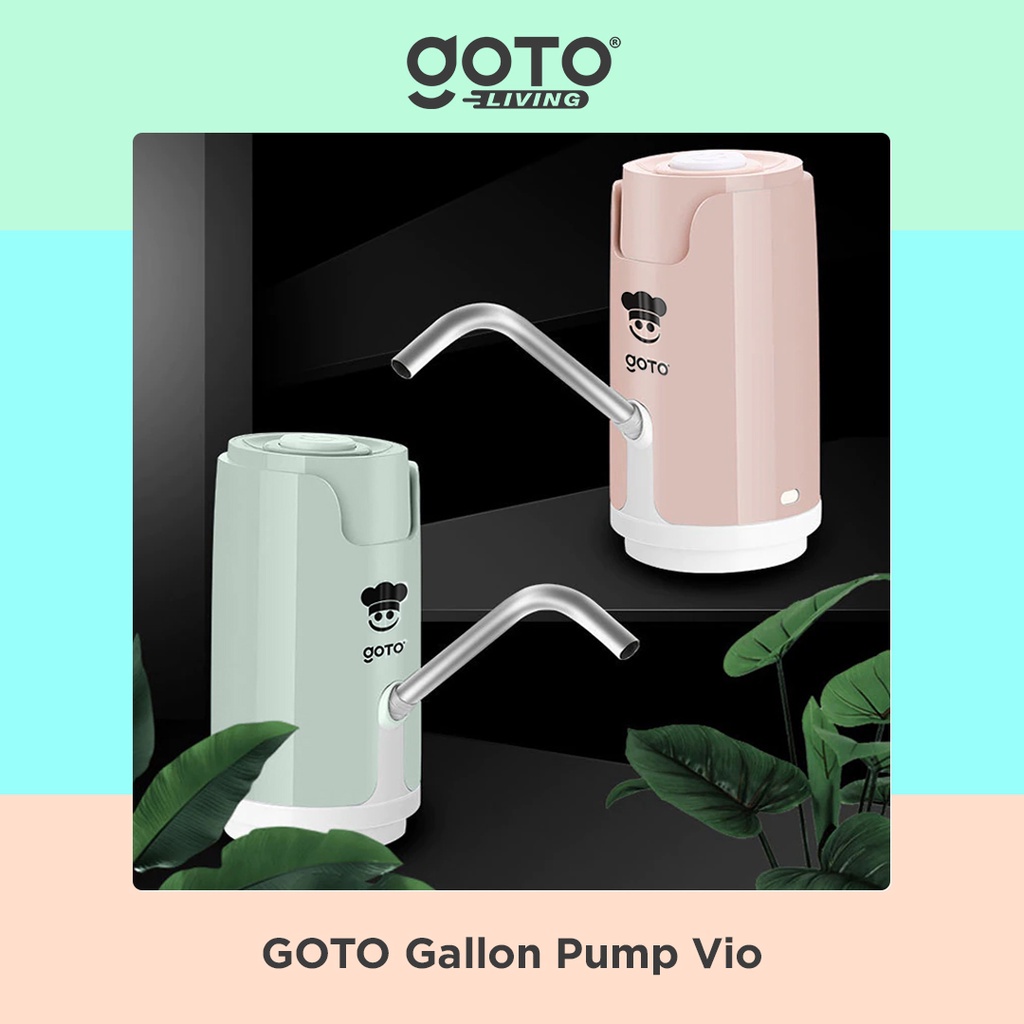 Pompa Galon Elektrik Goto Vio Dispenser Air Minum Recharge Portable Electric Gallon Pump