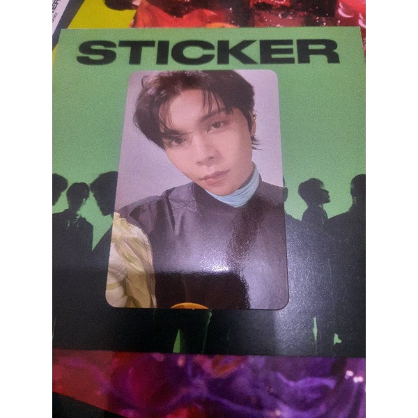 PC PHOTOCARD JOHNNY NCT 127 STICKER STICKY VER