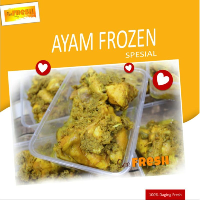 

Ayam Fresh Frozen Bumbu Rempah