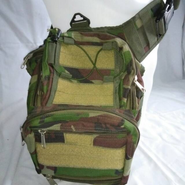 Tas slempang 803  besar loreng marpat,acupat,malvinas,gurun cordura local product