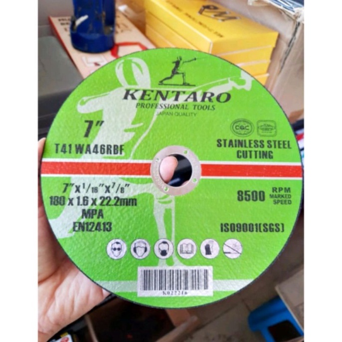 mata batu potong besi stainless steel 7" mata gerinda potong 7 inch TIPIS 1,6mm