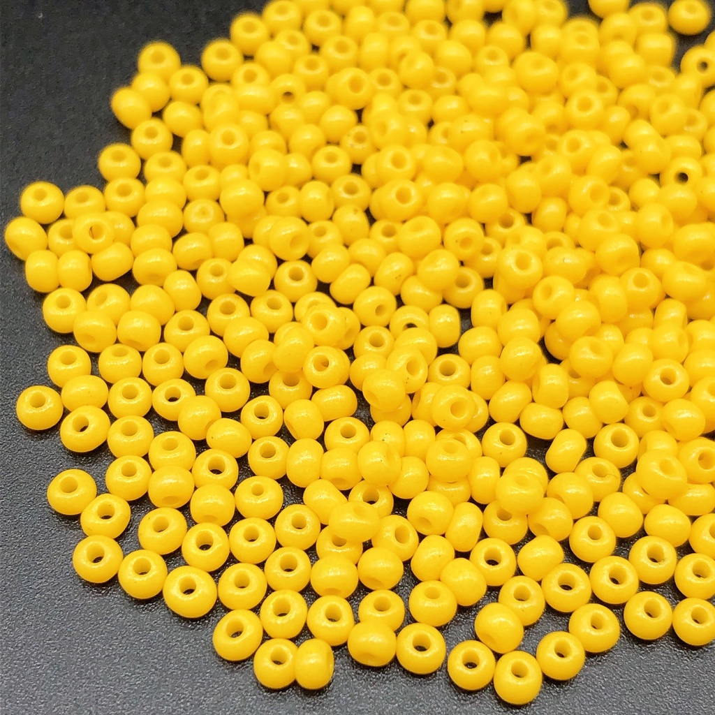 400pcs Manik-Manik Kaca Ukuran 3mm Warna Solid Untuk Perhiasan