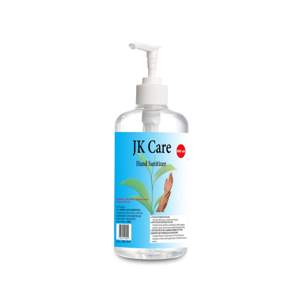 HAND SANITIZER 500 ml CAIR JK CARE KEMENKES