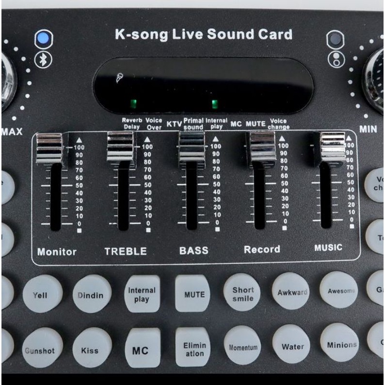 Mixer USB Sound Card Amplifier Live Broadcast Recording Special Effect