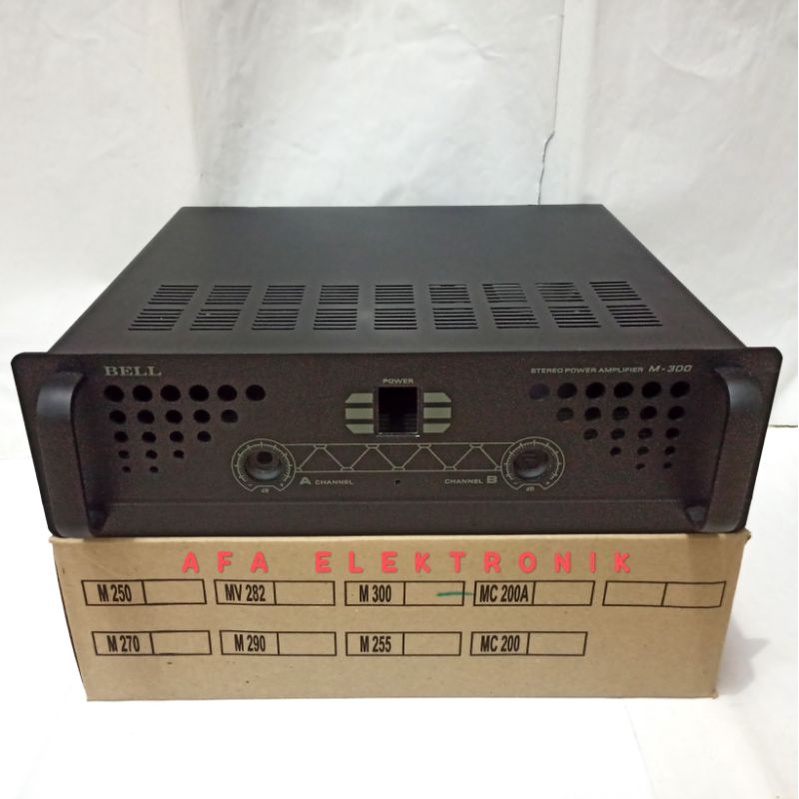 Box Power Amplifier Stereo BELL M300