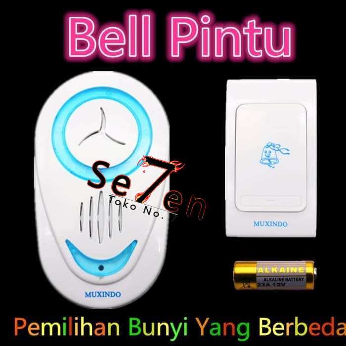 Bell Pintu / Door Bell Wireless / 36 Musik 30m Tanpa Kabel Nirkabel 6