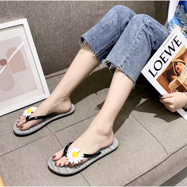 sandal jepit wanita blaster bunga/sandal jepit wanita murah
