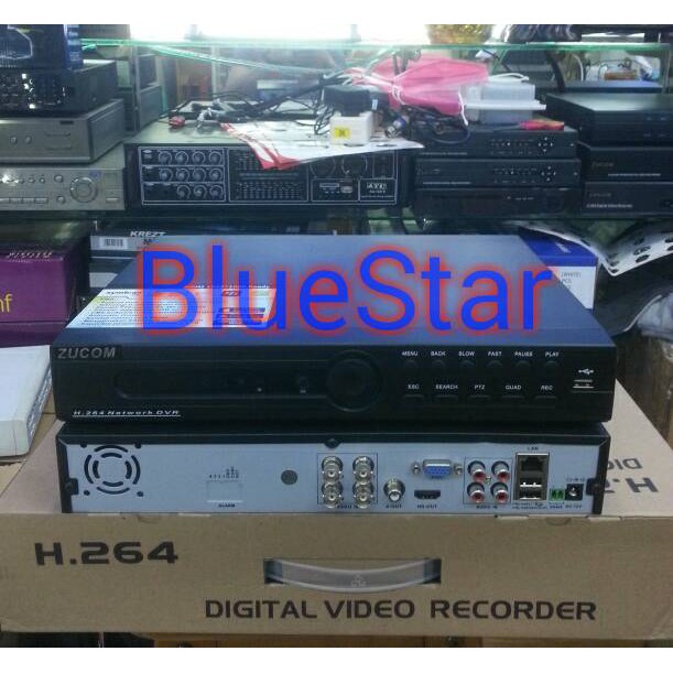DVR CCTV AHD 4 Channel H.264 ZUCOM