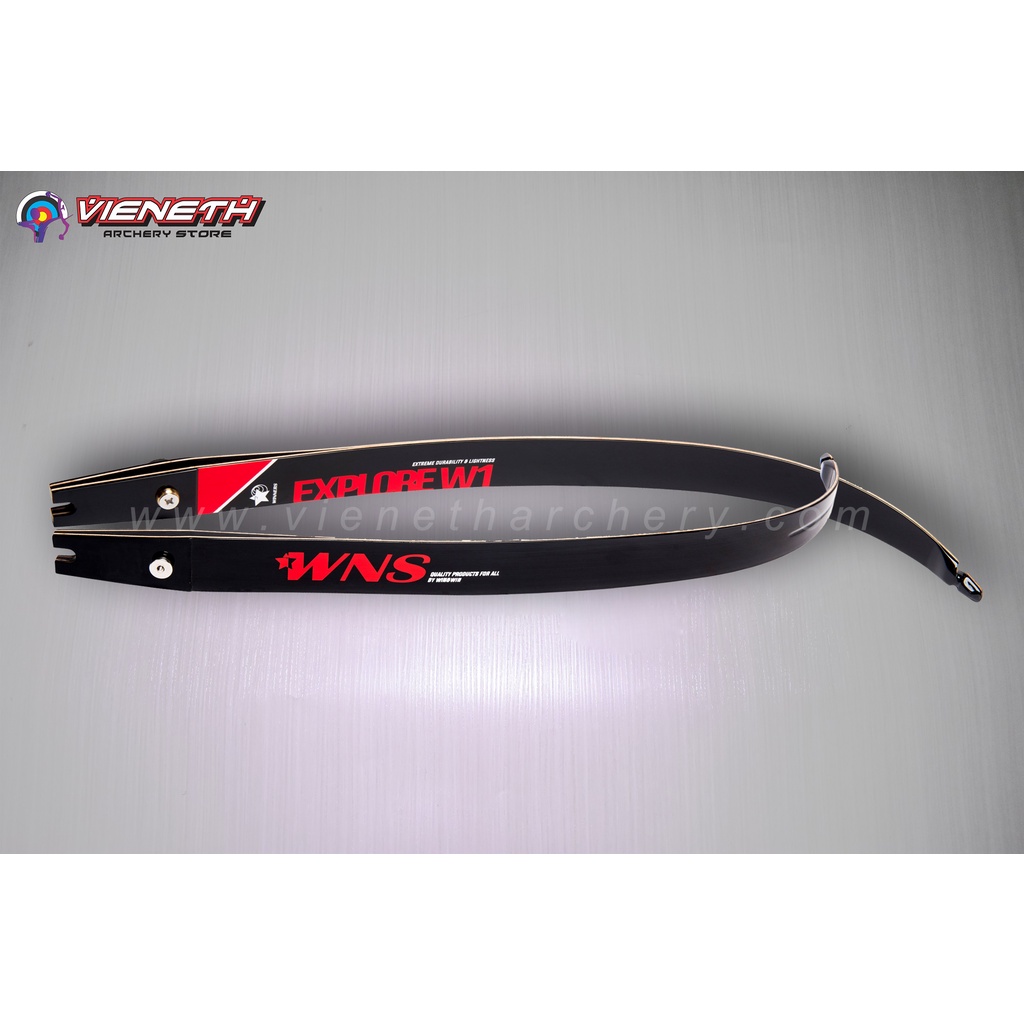 LIMB RECURVE WNS EXPLORE W1 FIBER WOOD LIMBS ILF ARCHERY PANAHAN