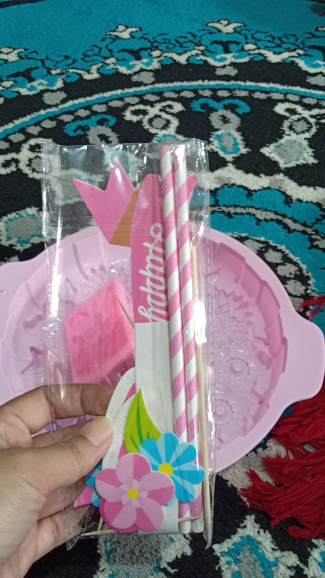 Topper Cake Little Pony Unicorn Hiasan Kuda Poni Tusuk Kue Ulang Tahun