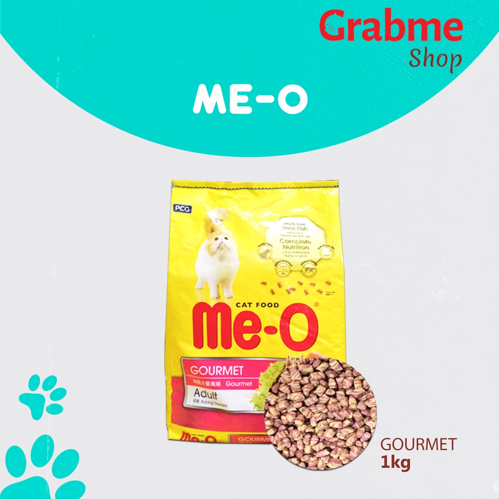 Makanan Kucing kering murah Premium MEO 500gr - 1kg