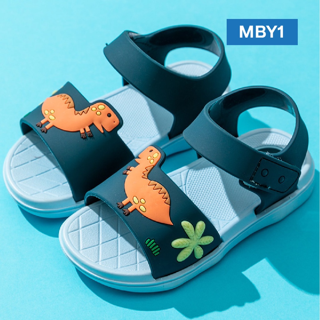 LAPAGO - Sandal Slop Anak Laki Laki Perempuan Anti Licin Karet EVA Umur 1-7 Thn Type MBY