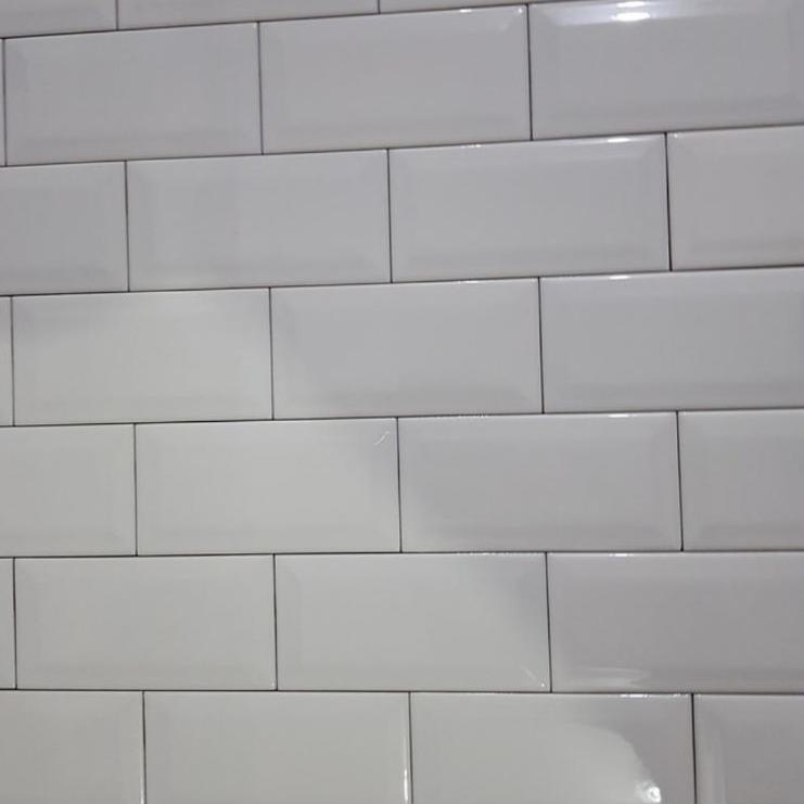 Diskon s/d 20% mulia signature keramik metro bevel 10x20 putih