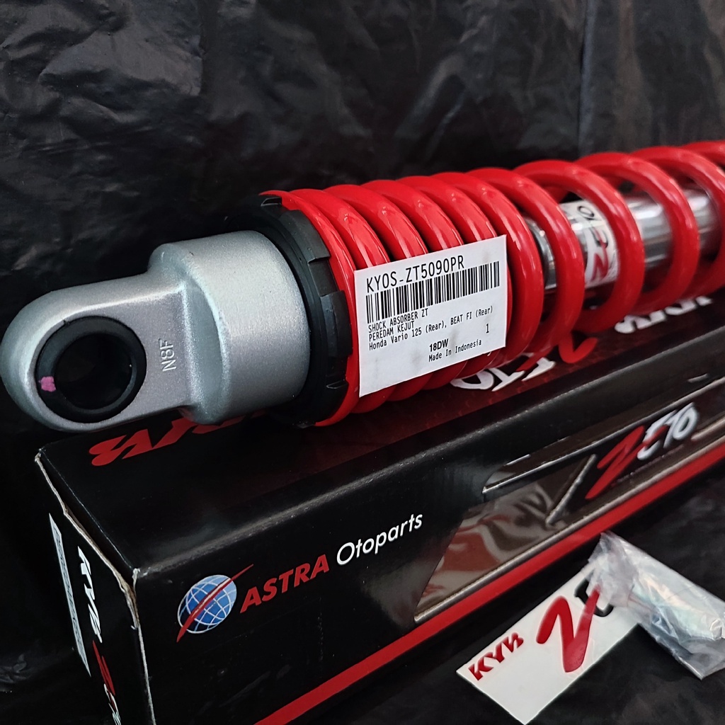 SHOCKBREAKER SHOCK BELAKANG KAYABA KYB ZETO S SERIES UK 320MM BEAT FI VARIO 125 150 FI SCOOOPY FI X RIDE SPACY