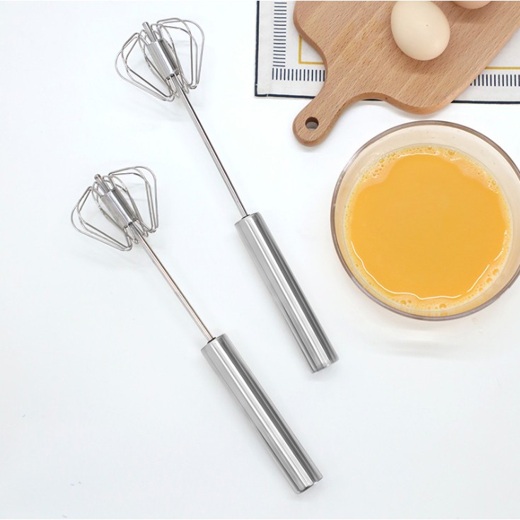 MARKAS88 Pengocok Telur Otomatis Kocokan Telur Automatic Stainless Steel Mixer Telur Egg Beater