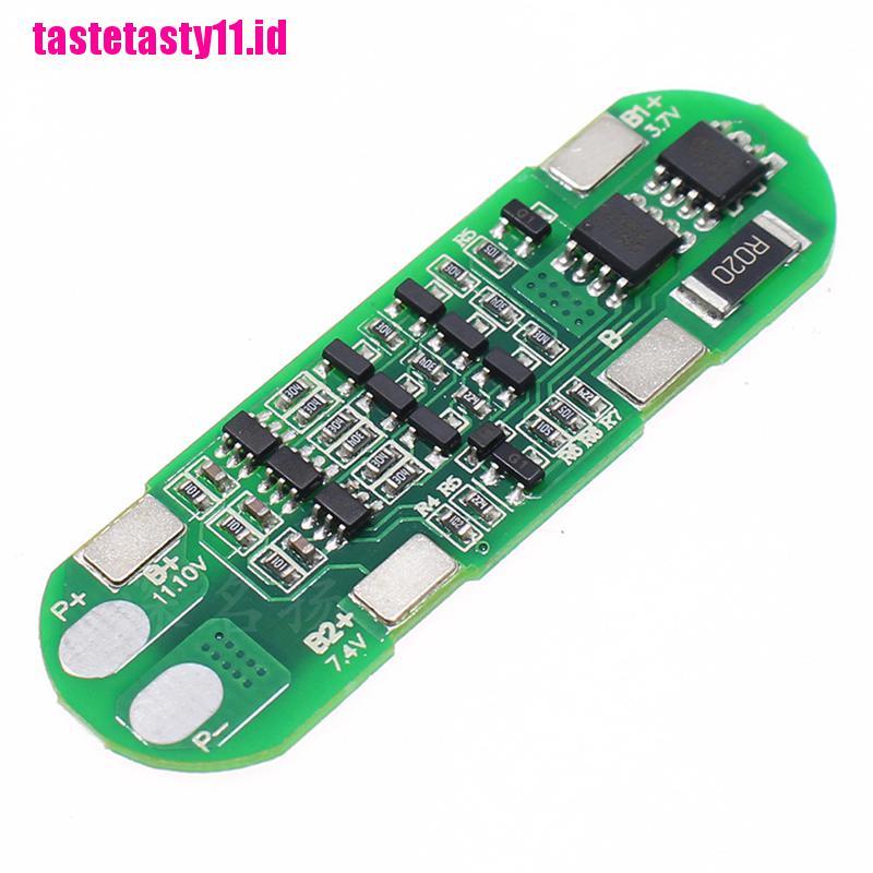 (TTID) Papan PCB BMS Charger Baterai Lithium Li-ion 18650 3S 5A 12V